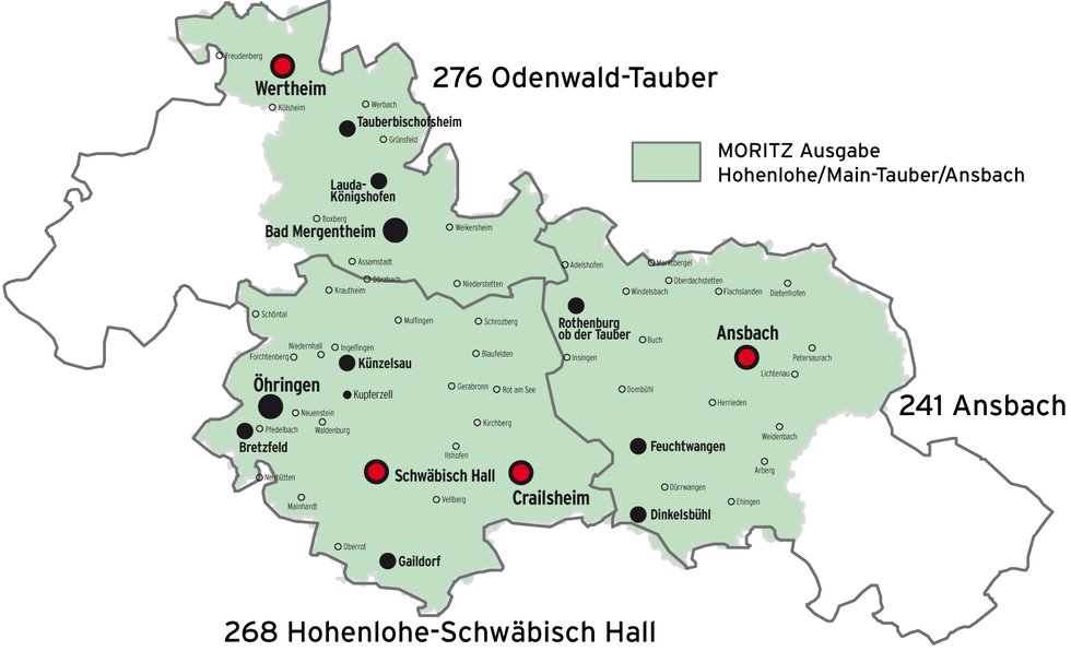 Wahlkreise Hohenlohe