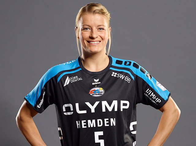 Nationalspielerin Antje Lauenroth