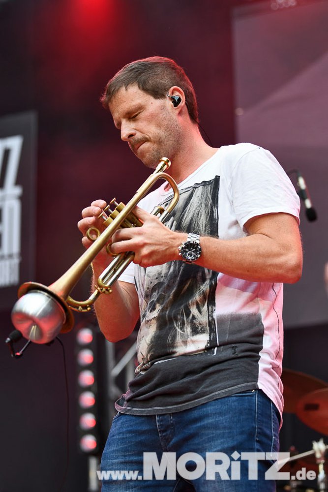 Thomas Siffling bei den 25. JazzOpen in Stuttgart im Alten Schloss am 14.07.2018