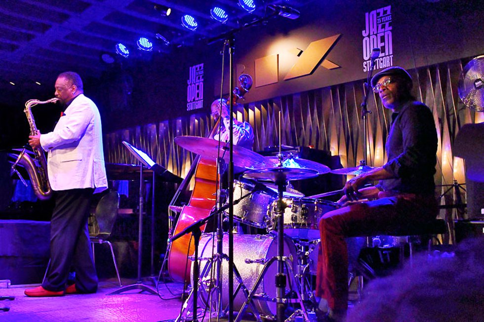 Chico Freeman bei den 25. JazzOpen Stuttgart 2018 im Bix Jazzclub
