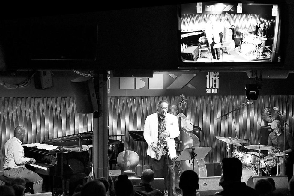Chico Freeman bei den 25. JazzOpen Stuttgart 2018 im Bix Jazzclub