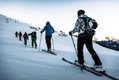 Montafon Skiexkursion am Abend