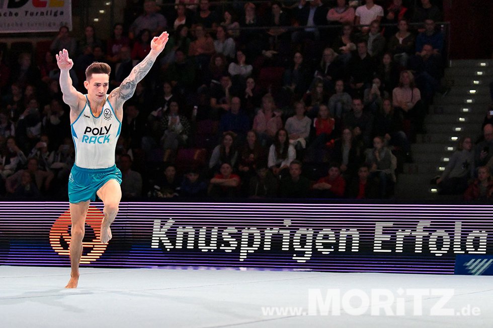 Deutsche Turnliga 2018 Finale Herren in Ludwigsburg am 01.12.2018 in der MHP-Arena