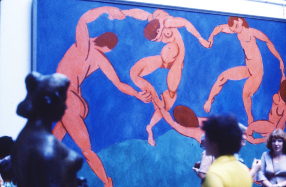 Matisse-Gemälde "Der Tanz" 1981 im Moskauer Puschkin-Museum, Ausstellung "Paris - Moskau"