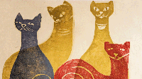 4-Katzen-(1975)---Linolschnitt.gif