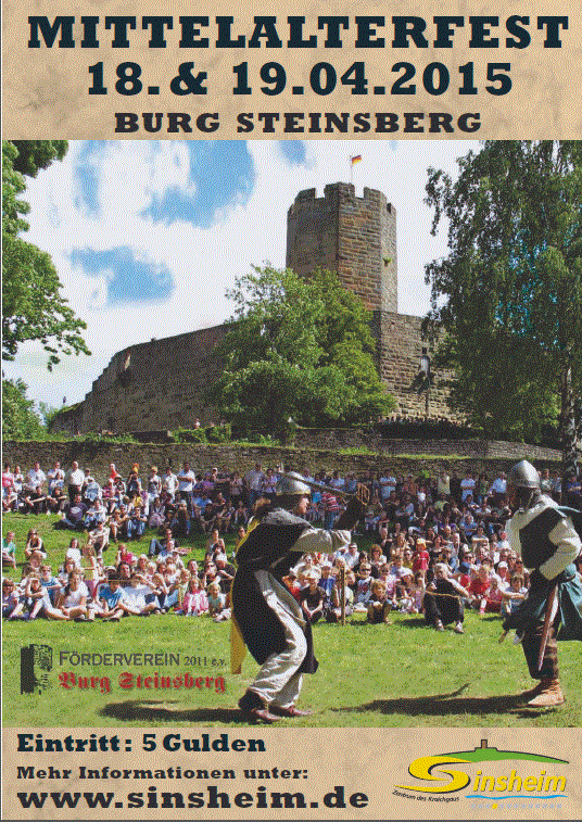 Mittelalterfest Flyer