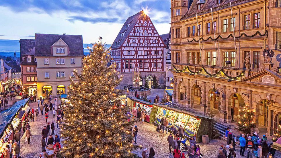 Άνοιξε η Χριστουγεννιάτικη αγορά του Rothenburg ob der Tauber