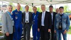 Gerst war mit drei weiteren Astronauten zur Party nach Künzelsau gekommen