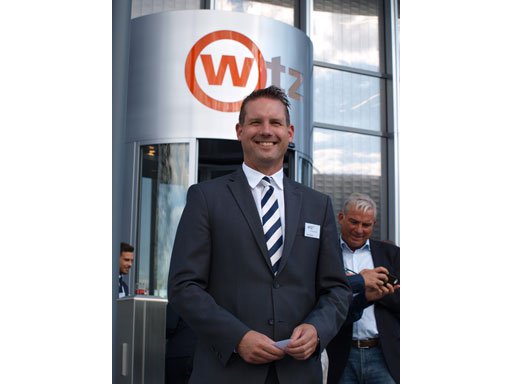 Bernd Billek (Leiter Abteilung Gewerbemanagement des WTZ-Turms)